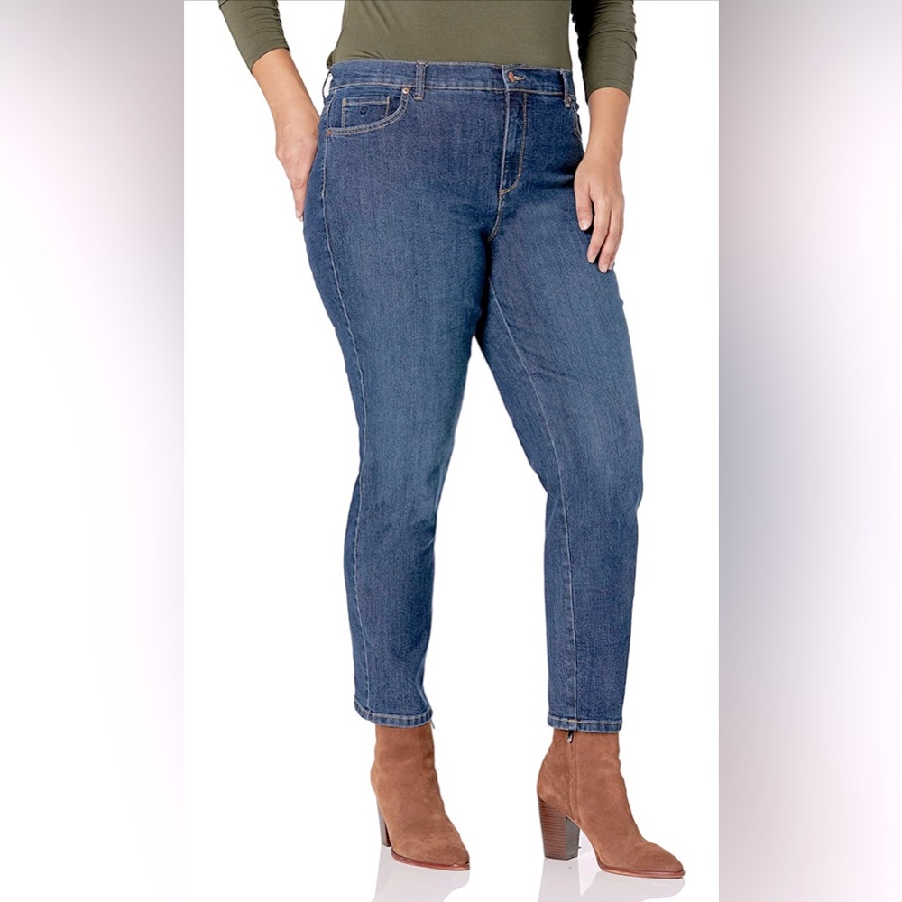 Gloria Vanderbilt Women's Classic Amanda High Rise Tapered Jean